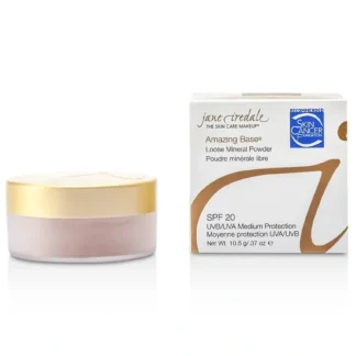Jane Iredale Amazing Base Loose Mineral Powder SPF 20 - Natural 10.5g/0.37oz - Fresh Bloom Skin - Premium Skincare Solutions for Nourished, Hydrated, and Radiant Skin Every Day