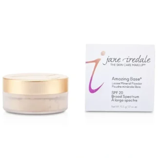 Jane Iredale Amazing Base Loose Mineral Powder SPF 20 - Warm Silk 10.5g/0.37oz - Fresh Bloom Skin - Premium Skincare Solutions for Nourished, Hydrated, and Radiant Skin Every Day