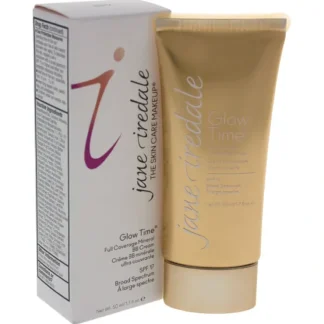 Jane Iredale Glow Time Full Coverage Mineral BB Cream SPF 17 - BB12 by Jane Iredale for Women - 1.7 oz Makeup - Fresh Bloom Skin - Premium Skincare Solutions for Nourished, Hydrated, and Radiant Skin Every Day