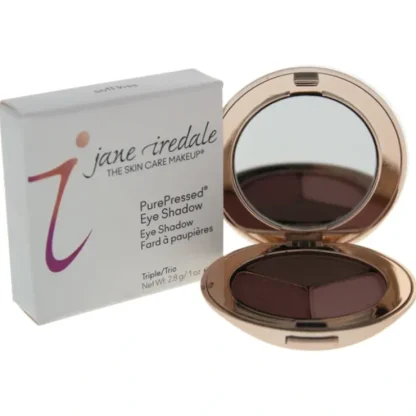 Jane Iredale PurePressed Eye Shadow Triple - Soft Kiss by Jane Iredale for Women - 1 oz Eyeshadow - Fresh Bloom Skin - Premium Skincare Solutions for Nourished, Hydrated, and Radiant Skin Every Day