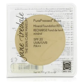 Jane Iredale PurePressed Base Mineral Foundation Refill SPF 20 - Bisque 9.9g/0.35oz - Fresh Bloom Skin - Premium Skincare Solutions for Nourished, Hydrated, and Radiant Skin Every Day