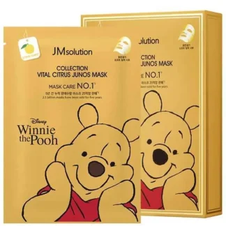 JM Solution Disney COLLECTION VITAL CITRUS JUNOS MASK 10pcs - Fresh Bloom Skin - Premium Skincare Solutions for Nourished, Hydrated, and Radiant Skin Every Day