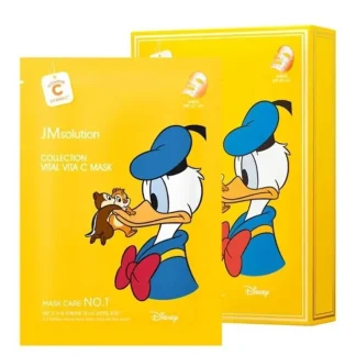 JM Solution Life Disney COLLECTION VITAL VITA C MASK 10pcs - Fresh Bloom Skin - Premium Skincare Solutions for Nourished, Hydrated, and Radiant Skin Every Day
