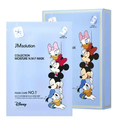 JM Solution Life Disney COLLECTION MOISTURE N.M.F MASK 10pcs - Fresh Bloom Skin - Premium Skincare Solutions for Nourished, Hydrated, and Radiant Skin Every Day