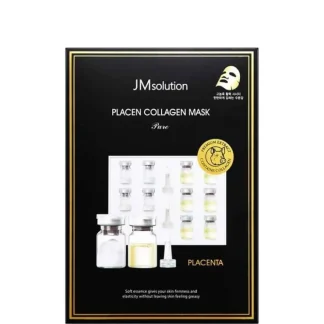 JM Solution Placen Collagen Mask Pure 10pcs - Fresh Bloom Skin - Premium Skincare Solutions for Nourished, Hydrated, and Radiant Skin Every Day