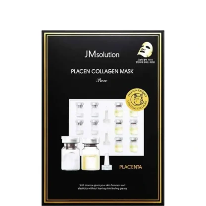 JM Solution Placen Collagen Mask Pure 10pcs - Fresh Bloom Skin - Premium Skincare Solutions for Nourished, Hydrated, and Radiant Skin Every Day
