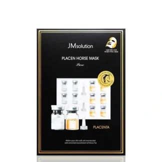 JM Solution Placen Horse Mask Pure 10pcs - Fresh Bloom Skin - Premium Skincare Solutions for Nourished, Hydrated, and Radiant Skin Every Day