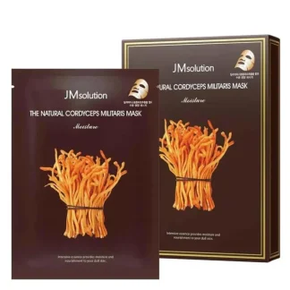 JM Solution The Natural Cordyceps Militaris Mask Moisture 10pcs - Fresh Bloom Skin - Premium Skincare Solutions for Nourished, Hydrated, and Radiant Skin Every Day