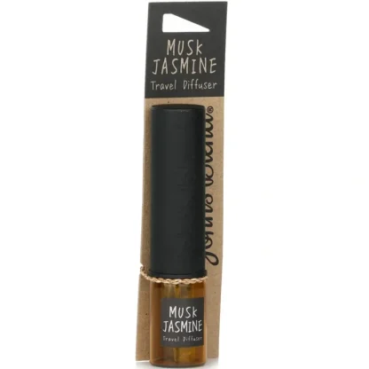 John's Blend Travel Diffuser - Musk Jasmine 15 ml - Fresh Bloom Skin - Premium Skincare Solutions for Nourished, Hydrated, and Radiant Skin Every Day