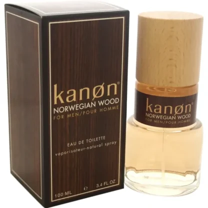 Kanon Kanon Norwegian Wood by Kanon for Men - 3.3 oz EDT Spray - Fresh Bloom Skin - Premium Skincare Solutions for Nourished, Hydrated, and Radiant Skin Every Day