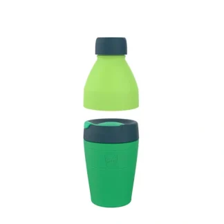 KeepCup Helix Kit Thermal Stainless Steel Reusable Cup M/12oz/340ml Bottle?18oz/530ml - Calenture Fixed Size - Fresh Bloom Skin - Premium Skincare Solutions for Nourished, Hydrated, and Radiant Skin Every Day