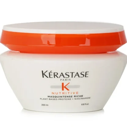 Kerastase Nutritive Masquintense Riche Deep Nutrition Ultra Concentrated Rich Mask With Essential Nutriments 200ml/6.8oz - Fresh Bloom Skin - Premium Skincare Solutions for Nourished, Hydrated, and Radiant Skin Every Day