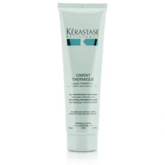 Kerastase Resistance Ciment Thermique Resurfacing Strengthening Milk Blow-Dry Care (For Damaged Hair) 150ml/5.1oz - Fresh Bloom Skin - Premium Skincare Solutions for Nourished, Hydrated, and Radiant Skin Every Day