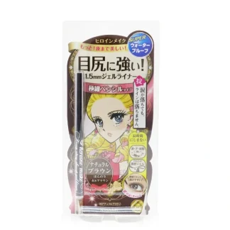 KISS ME Heroine Make Long Stay Sharp Gel Liner Super Waterproof - # 03 Natural Brown 0.07g - Fresh Bloom Skin - Premium Skincare Solutions for Nourished, Hydrated, and Radiant Skin Every Day