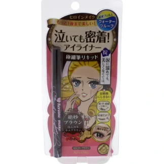 Kiss Me Heroine Make Smooth Liquid Eyeliner Super Keep Waterproof - 02 Bitter Brown by Kiss Me for Women - 0.014 oz Eyeliner - Fresh Bloom Skin - Premium Skincare Solutions for Nourished, Hydrated, and Radiant Skin Every Day