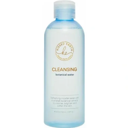 Kissed Earth Cleansing Water - Fresh Bloom Skin - Premium Skincare Solutions for Nourished, Hydrated, and Radiant Skin Every Day