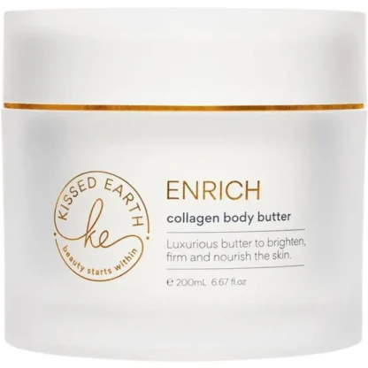 Kissed Earth Enrich Collagen Body Butter - Fresh Bloom Skin - Premium Skincare Solutions for Nourished, Hydrated, and Radiant Skin Every Day
