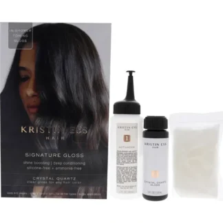 Kristin Ess Signature Hair Gloss - Crystal Quartz - Clear Gloss by Kristin Ess for Unisex -1 Application Hair Color - Fresh Bloom Skin - Premium Skincare Solutions for Nourished, Hydrated, and Radiant Skin Every Day