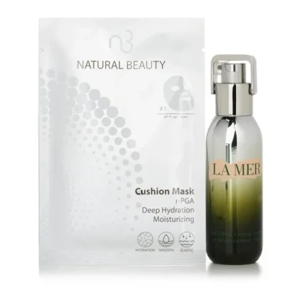 La Mer The Lifting Contour Serum 30ml (Free: Natural Beauty r-PGA Hydration Cushion Mask 6x20ml) 30ml+6x20ml - Fresh Bloom Skin - Premium Skincare Solutions for Nourished, Hydrated, and Radiant Skin Every Day