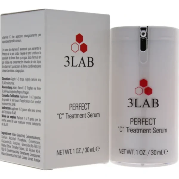 3Lab Perfect C Treatment Serum by 3Lab for Women - 1 oz Serum - Fresh Bloom Skin - Premium Skincare Solutions for Nourished, Hydrated, and Radiant Skin Every Day
