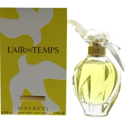 Lair du Temps by Nina Ricci for Women - 3.4 oz EDT Spray - Fresh Bloom Skin - Premium Skincare Solutions for Nourished, Hydrated, and Radiant Skin Every Day