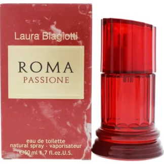 Laura Biagiotti Roma Passione by Laura Biagiotti for Women - 1.7 oz EDT Spray - Fresh Bloom Skin - Premium Skincare Solutions for Nourished, Hydrated, and Radiant Skin Every Day