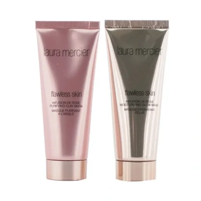 Laura Mercier Infusion De Rose Mask Duet Set 2x 75g/2.5oz - Fresh Bloom Skin - Premium Skincare Solutions for Nourished, Hydrated, and Radiant Skin Every Day