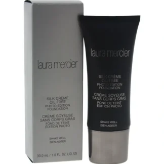 Laura Mercier Silk Creme Oil-Free Photo Edition - Medium Ivory by Laura Mercier for Women - 1 oz Foundation - Fresh Bloom Skin - Premium Skincare Solutions for Nourished, Hydrated, and Radiant Skin Every Day