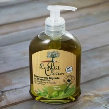 Le Petit Olivier Pure liquid soap of Marseille Olive perfume 300 ml Fixed Size - Fresh Bloom Skin - Premium Skincare Solutions for Nourished, Hydrated, and Radiant Skin Every Day