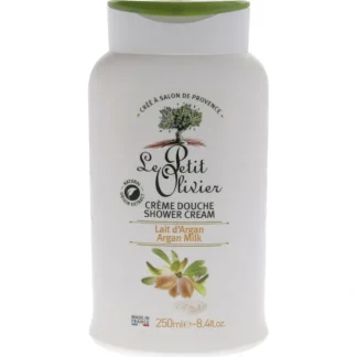 Le Petit Olivier Shower Cream - Argan Milk by Le Petit Olivier for Women - 8.4 oz Shower Cream - Fresh Bloom Skin - Premium Skincare Solutions for Nourished, Hydrated, and Radiant Skin Every Day