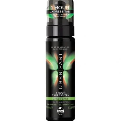 Le Tan Uber Dark Fast 200ml - Green Base - Fresh Bloom Skin - Premium Skincare Solutions for Nourished, Hydrated, and Radiant Skin Every Day