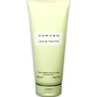 Leau De Toilette Light Body Cream by Carven for Women - 6.66 oz Cream - Fresh Bloom Skin - Premium Skincare Solutions for Nourished, Hydrated, and Radiant Skin Every Day