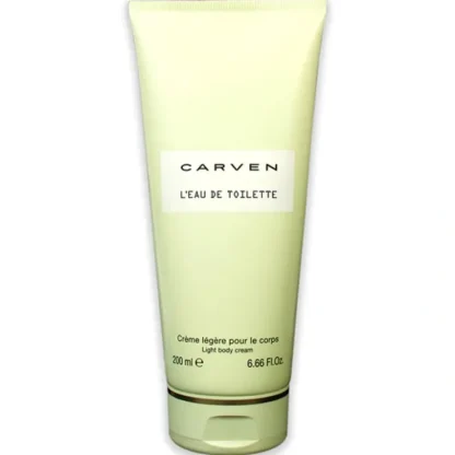 Leau De Toilette Light Body Cream by Carven for Women - 6.66 oz Cream - Fresh Bloom Skin - Premium Skincare Solutions for Nourished, Hydrated, and Radiant Skin Every Day