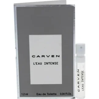 LEau Intense by Carven for Men - 1.2 ml EDT Spray Vial (Mini) - Fresh Bloom Skin - Premium Skincare Solutions for Nourished, Hydrated, and Radiant Skin Every Day