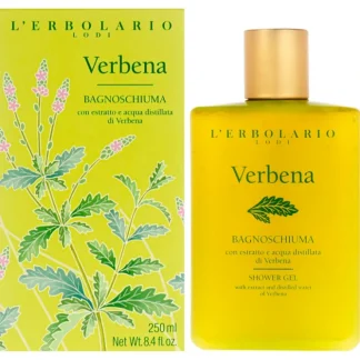 LErbolario Shower Gel - Verbena by LErbolario for Unisex - 8.4 oz Shower Gel - Fresh Bloom Skin - Premium Skincare Solutions for Nourished, Hydrated, and Radiant Skin Every Day