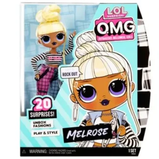 L.O.L. Surprise OMG Core Series 6 - Melrose 7x25x31cm - Fresh Bloom Skin - Premium Skincare Solutions for Nourished, Hydrated, and Radiant Skin Every Day