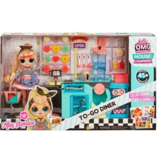 L.O.L. Surprise OMG I AM - Diner w/ Doll set 12x51x31cm - Fresh Bloom Skin - Premium Skincare Solutions for Nourished, Hydrated, and Radiant Skin Every Day