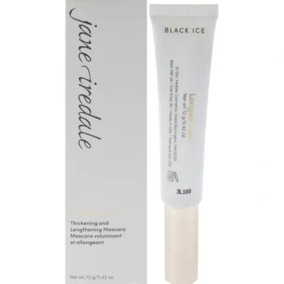 Longest Lash Thickening And Lengthening - Black Ice by Jane Iredale for Women - 0.42 oz Mascara - Fresh Bloom Skin - Premium Skincare Solutions for Nourished, Hydrated, and Radiant Skin Every Day