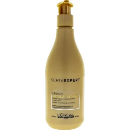 LOreal Professional Serie Expert Absolut Repair Lipidium Shampoo by LOreal Professional for Unisex - 16.9 oz Shampoo - Fresh Bloom Skin - Premium Skincare Solutions for Nourished, Hydrated, and Radiant Skin Every Day