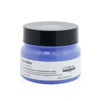 L'Oreal Professionnel Serie Expert - Blondifier Acai Polyphenols Resurfacing and Illuminating System Mask 250ml/8.5oz - Fresh Bloom Skin - Premium Skincare Solutions for Nourished, Hydrated, and Radiant Skin Every Day