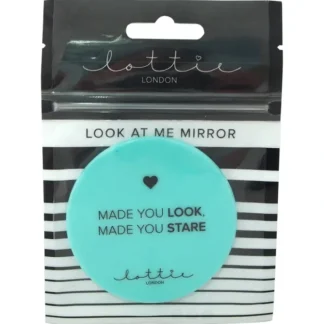 Lottie London Look At Me Mirror Green by Lottie London for Women - 1 Pc Mirror - Fresh Bloom Skin - Premium Skincare Solutions for Nourished, Hydrated, and Radiant Skin Every Day