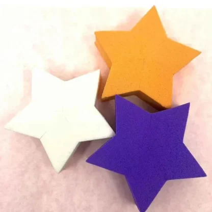 LOUISA LOUISA Powder Puff 3pcs special set (Star) (Random Color) Fixed Size - Fresh Bloom Skin - Premium Skincare Solutions for Nourished, Hydrated, and Radiant Skin Every Day