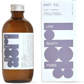 Love Beauty Foods Sleep & Nourish Body Oil 200ml - Fresh Bloom Skin - Premium Skincare Solutions for Nourished, Hydrated, and Radiant Skin Every Day