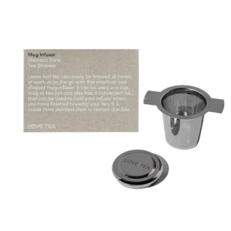 Love Tea Mug Infuser - Fresh Bloom Skin - Premium Skincare Solutions for Nourished, Hydrated, and Radiant Skin Every Day