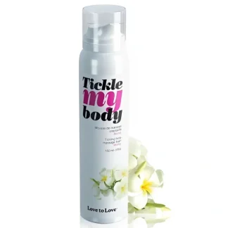 LOVE TO LOVE Tickle My Body Massage Foam - Monoi 150ml / 5oz - Fresh Bloom Skin - Premium Skincare Solutions for Nourished, Hydrated, and Radiant Skin Every Day