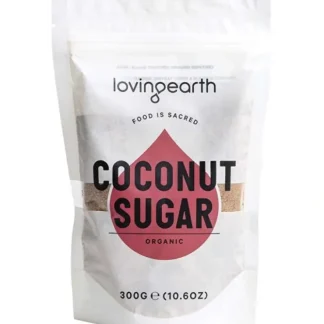 Loving Earth Coconut Sugar 300g - Fresh Bloom Skin - Premium Skincare Solutions for Nourished, Hydrated, and Radiant Skin Every Day