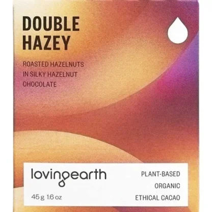 Loving Earth Double Hazey Hazelnut Chocolate 11x45g - Fresh Bloom Skin - Premium Skincare Solutions for Nourished, Hydrated, and Radiant Skin Every Day