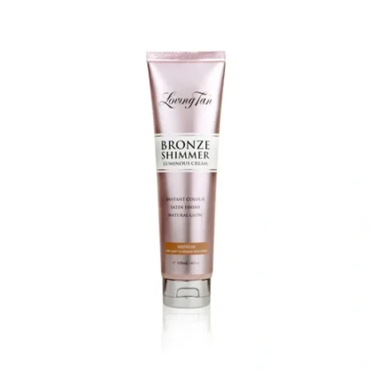 Loving Tan Bronze Shimmer Luminous Cream Medium 120ml/4oz - Fresh Bloom Skin - Premium Skincare Solutions for Nourished, Hydrated, and Radiant Skin Every Day