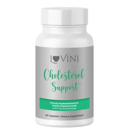 Lovini Lovini Cholesterol Support (60 Capsules) 60? - Fresh Bloom Skin - Premium Skincare Solutions for Nourished, Hydrated, and Radiant Skin Every Day