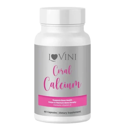 Lovini Lovini Coral Calcium (60 Capsules) 60? - Fresh Bloom Skin - Premium Skincare Solutions for Nourished, Hydrated, and Radiant Skin Every Day